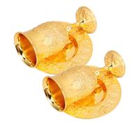 Sosoport 2juegos Judío Cáliz Judío Vintage Bandeja Copa Altar Shabat Relieve Copa Vino Havdalá Vino