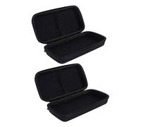 Sosoport 2piezas Caja De Almacenamiento para Micrófono Estuche Protector De Eva Resistente Golpes Agua para Viajar y Transporte