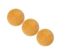 Sosoport 3 Piezas Mesa de futbolín esmerilada regulación fútbol Pelota de Futbol de Mesa Bolas de futbolín de Mesa Equipo Mini de futbolín Juguete Resina Black