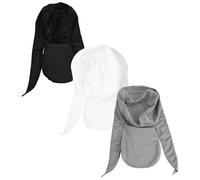 Sosoport 3 Piezas Pañuelo de Ciclismo para Hombre y Mujer, Poliéster Ligero | Absorbe Sudor, Construcción Flexible y Fina, para Senderismo y Mountain Biking, Incluye Máscara, Muñequera y Banda