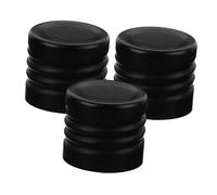 Sosoport 3 piezas Tapas de Aluminio Anodizado Anti-fugas para Botellas de Tapas Reemplazo Compatibles con Sellado Seguro y Elegante para Envases Domésticos