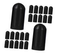 Sosoport 30piezas Funda Protectora De Silicona Para Baquetas De Silenciador De Batería Puntas De Práctica Silenciosas Para Baquetas Reemplazo De Amortiguador De Batería Para Interiores