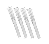 Sosoport 4 De Boquilla para Fuente: Boquilla De Fuente De Recto, Columna, Rociador De Agua para Estanque Multidireccional, Cabezal Transparente