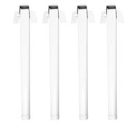 Sosoport 4 Patas Metálicas Plegables para Mesa Portátil y Muebles 28 CM de Alto Soporte Resistente para Escritorio Plegable Accesorios para Patas de Mesa Pequeñas Uso Doméstico y