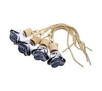 Sosoport 4 piezas Botellas de Perfume Decorativas para Coche Difusores de Fragancia Colgantes para Vehículos