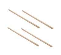 Sosoport 4 Piezas Jugador De Mahjong Accesorios del Tren Mexicano Palo De 48 Cm Expositor De Azulejos Porta Domino Tren Mexicano 48cm Putter De Madera Juego De Mahjong De Madera Beige