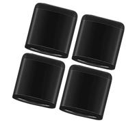 Sosoport 4 Piezas Patas de Goma de Silicona para Freidora de Aire, Negras | Protección Antirayaduras, Resistencia a Altas Temperaturas, Absorción de Golpes, Recambio Sencillo para Bandeja