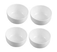 Sosoport 4 piezas Tazón de Cerámica para Arroz y Fideos Recipientes de Cocina Aptos para Microondas y Lavavajillas Diseño Elegante y Seguro