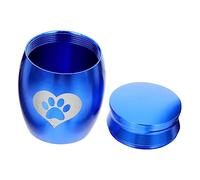 Sosoport 4 Piezas urna para Mascotas Cenizas Accesorios para Mascotas Collar Gargantilla urnas de Gato Accesorio para Mascotas pequeña Recuerdo Encanto