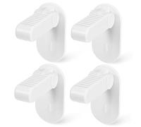 Sosoport 4piezas Cerraduras De Palanca Prueba De Seguridad Para Puertas Infantiles Topes De Manija Fácil Montaje Diseño