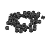 Sosoport 50 Cuentas Metálicas para Cuerdas de Guitarra Clásica y Folk Accesorios de Metal para Guitarra con Conexión Segura y Afinación Estable Acústica