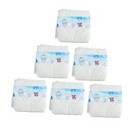 Sosoport 6 Piezas Pañal para Vestir muñecas Mini para pequeño pequeña Accesorios para muñecas Pañal Juguete muñeca Juguetes Accesorios de Juguetes el plastico Blue
