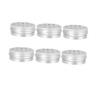 Sosoport 6piezas Contenedores De Aluminio para Entrenamiento Olfativo Kit De Herramientas para Perro Entrenamiento De Agility