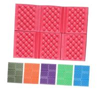 Sosoport 6piezas Esterilla De Picnic Al Aire De Colchoneta Plegable para Camping y Senderismo Alfombra Compacta para Playa y Césped Manta De Picnic Resistente Humedad