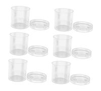 Sosoport 6Piezas Jarra de Transparente para Kit Educativo Observación para Exploración Científica