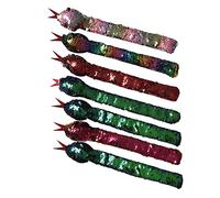 Sosoport 7 Piezas Slap Lentejuelas Accesorios Fiestas Resistentes y Reutilizables Color Aleatorio