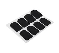 Sosoport 8 Piezas Boquilla Para Clarinete Parches Para Saxofón y Clarinete Almohadillas Negras Para Saxofón