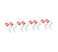 Sosoport 8 Piezas Clicker De Mascota Cricket De Entrenamiento Canino Clicker De Perro Ruidoso Entrenador De Perros Clicker De Entrenamiento De Animales Clicker De Caballos Rojo