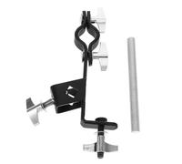 Sosoport Abrazadera de Soporte de Cencerro Metalica para Platillos Accesorio para Platillos Soporte para Brazo Uso Batería y Percusión