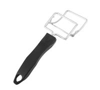 Sosoport Abrazadera para Platos con Recubrimiento Cromado Agarrador Resistente para Ollas y Bandejas Pinza Portátil Antiescaldaduras para Cocina y Microondas y Duradera