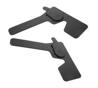 Sosoport Accesorio Optométrico Portátil Paquete de 2 Piezas de Plástico 2 Oclusores Oculares Negro para Examen Visual Bloqueo de Luz para Pruebas Precisas