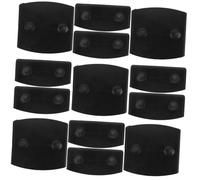 Sosoport Accesorios Ligeros de Hebillas 36 Piezas de Plástico para Reparar y Asegurar Listones para Herrajes de Cama en Marcos de Cama Negros