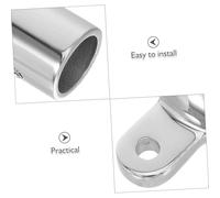 Sosoport Accesorios para Yates De para Capota De Bimini Inoxidable - Repuesto para Instalación En Embarcaciones Marinas - De para Capota De Bimini Redonda