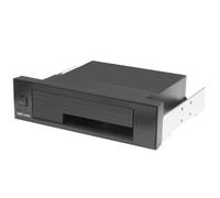 Sosoport Adaptador de Bahía Frontal en Acero Inoxidable y Plástico Instalación sin Tornillos y Cambio Rápido de Disco para Disco Duro Interno 2,5 y 3,5 Pulgadas