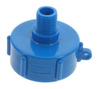 Sosoport Adaptador Ibc para Tanque de Agua Conector Plástico de Gruesa Fina Convertidor de Válvula Ibc Instalación y Diseño Robusto