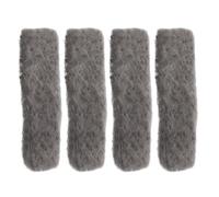 Sosoport Almohadilla Calefactora Catalítica para Calentadores de Manos y Pies, 4 Piezas Gris, Fibra de Vidrio Resistente, para Uso Portátil en Camping y Actividades al Aire Libre