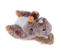 Sosoport Ardilla De Peluche Mimoso para Chicas Ardillas De Peluche EY Felpa Suave Niña Animales De Peluche Juguete Relleno Marionetas De Princesa Cosas De Ardilla Brown Algodón