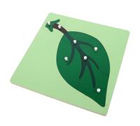 Sosoport Ayudas Didácticas Montessori Arbol Montessori Materiales Montessori Material Didáctico Montessori Juguetes Sensoriales Montessori Kit Montessori De Madera Green