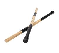 Sosoport Baquetas De Bambú Para Batería De Madera, Cepillos Para Tambor De Jazz y Folk De 40 Cm, Par De 19 Varillas Para Interpretación Suave y Volumen
