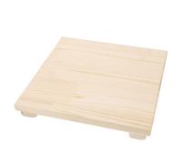 Sosoport Base de Madera para Manualidades de Arcilla 24x24x1,7 Cm, Tablero Absorbente para Escultura y Cerámica, Accesorio para Bricolaje y Exhibición de Esculturas, Herramienta de Secado