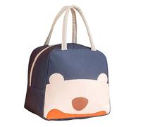 Sosoport Bolsa Almuerzo Aislada con de Dibujos Animados Bolsa Térmica Portátil Oxford con Aislamiento de Aluminio Bento Grande y Resistente para Estudiantes
