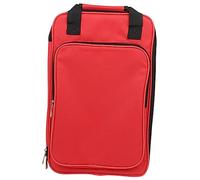 Sosoport bolsa de almacenamiento Titulares bolsa roja para muslos caja de ritmos caso de la bolsa batería suministro de tambor bolsa organizadora de mazos bolsa porta mazos tela oxford rojo