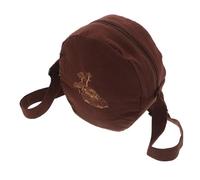 Sosoport Bolsa para Cuencos Cantores de Café Estuche Cierre Cremallera para Almacenamiento y Viaje Protector para Practicante Zen