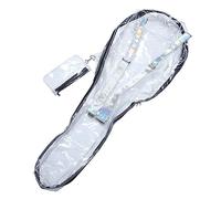 Sosoport Bolsas De Guitarra Transparente Mochila De Doble Hombro para Instrumentos Musicales para Guitarra Folk