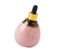 Sosoport Botella de Aceite Esencial con Cuentagotas Hermética y Resistente para Almacenamiento y Subenvase Compacto Rosa para Aromaterapia y Uso Portátil