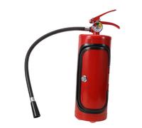 Sosoport Caja De Vino Extintor De Incendios Caja Metálica para Guardar Vino Soporte De Almacenamiento para Obsequio Bomberos