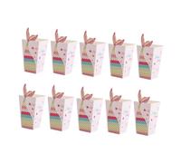 Sosoport Cajas para Dulces Sirena 48 Piezas de Papel para Fiestas de Cumpleaños y Cine Resistente al Peso