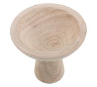 Sosoport Cáliz Rústico Artesanal de Madera para Altar Wiccano Base Estable y Capacidad para Pequeñas Ofrendas en Rituales de Brujería