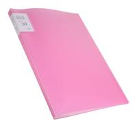 Sosoport Carpeta de Presentación A3 para Pintura Fundas Transparentes 30 Páginas Color Rosa Transparente Carpeta Portafolio para Obras de Arte Protección para Bocetos y Pósteres