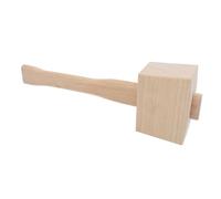Sosoport Carpintería de Haya Martillo de Madera Ergonómico Herramienta Manual Práctica para Madera para Carpintería Uso Cocina y Taller para Golpear Cinceles