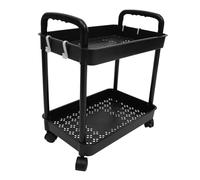 Sosoport Carro de Almacenamiento Rodante de Carrito Multifuncional con Ruedas Estante Resistente para Cocina Oficina y Baño Capacidad de Carga de Diseño Elegante