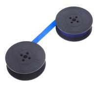 Sosoport Cinta para Máquina de Escribir Retro de Nailon Azul Doble Círculo Repuesto Compatible para Fly Fish Marca Clásica Modelo Largo Cinta Absorbente de Tinta Práctica y Duradera
