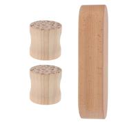 Sosoport Clapeta de Sastre de Madera 3 Piezas para Planchado y Prensado de Costuras, Bloque Multiusos para Acolchado, Herramienta de Costura para Dobladillos y Proyectos de Confección