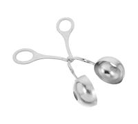 Sosoport Clip para Albóndigas Inoxidable Moldeador de Bolas para Cocina Herramienta Resistente para Albóndigas Trufas y Cake Pops Molde para Pequeño Reutilizable
