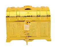 Sosoport Cofre del para Caja De Juguetes Juego De Simulación Estuche del Antiguo Egipto Recuerdos De Fiesta Accesorios Fotográficos Decoración para El Hogar Aula Y Viajes