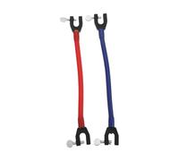 Sosoport Conectores para Punta de Esquí 2 Piezas Azul y Rojo Herramientas de Asistencia para Esquiar Fijadores Portátiles para Snowboard Suministros de Esquí para Entrenamiento Infantil